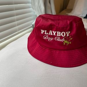 Playboy Day Club Satin Bucket Hat